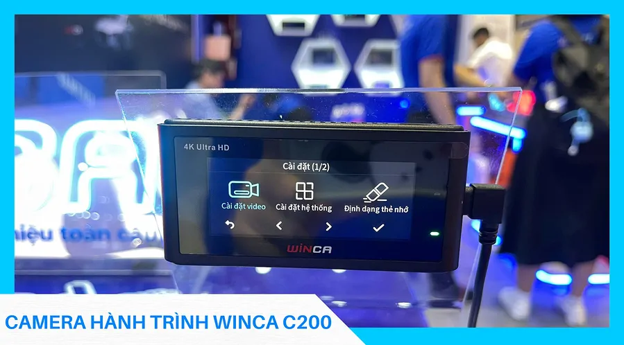 Camera hành trình Winca C200   - Ảnh 4