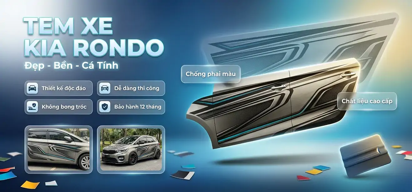 Tem Xe Kia Rondo