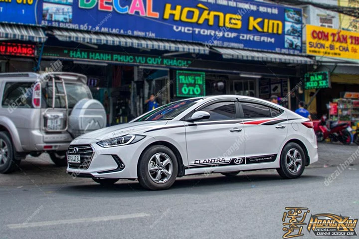 Tem Xe Hyundai Elantra - HEL024 - Ảnh 1