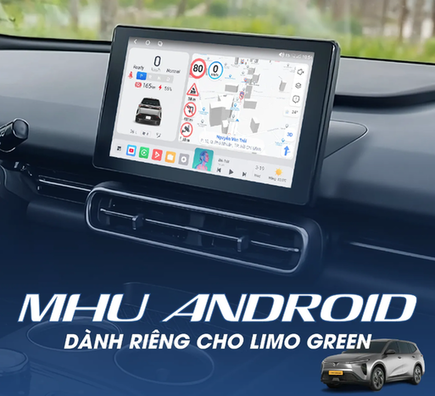 MHU Android Bravigo Limo Green / MPV7  - Ảnh 1