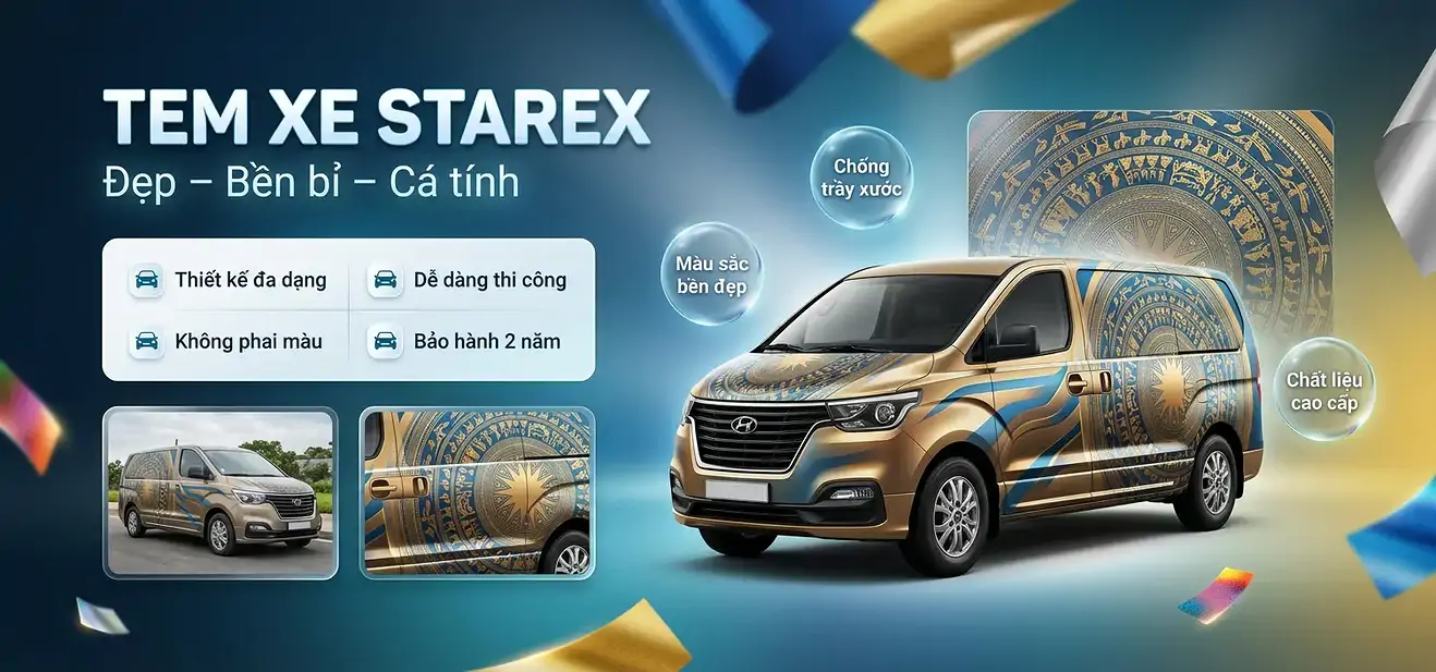 Tem Xe Hyundai Starex