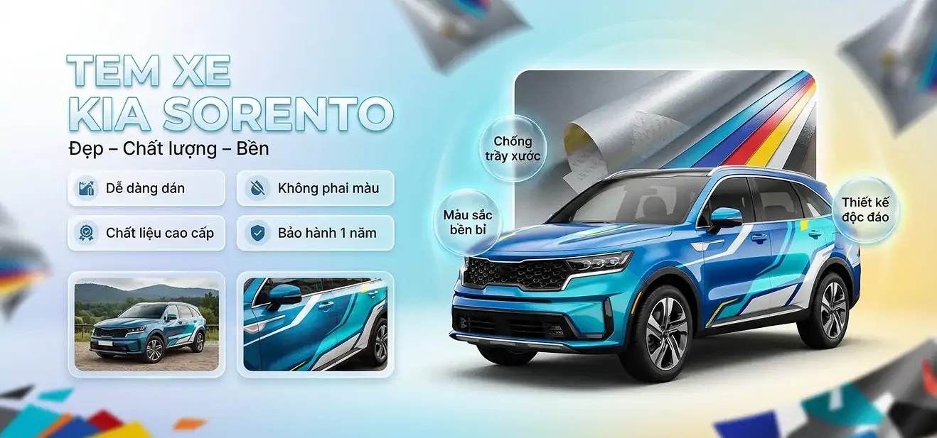 Tem Xe Kia Sorento