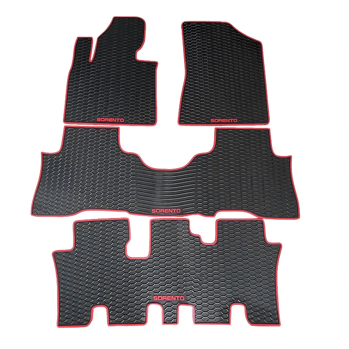 Thảm Sàn Zin Kia Sorento Chữ Đỏ - Ảnh 1