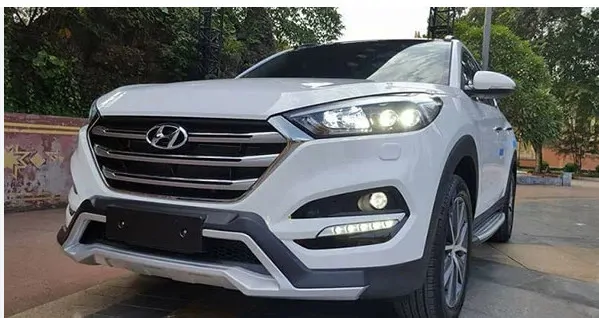 Ốp cản trước Hyundai Tucson 2016 - Ảnh 2