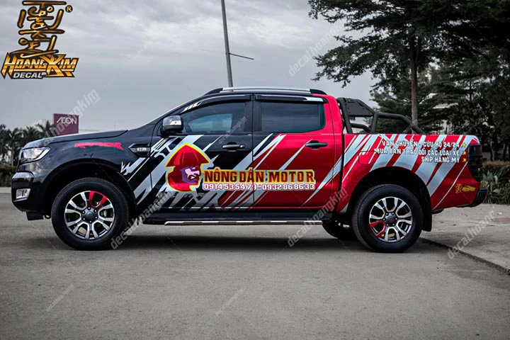 Tem Xe Ford Ranger - FRA0 68 - Ảnh 1