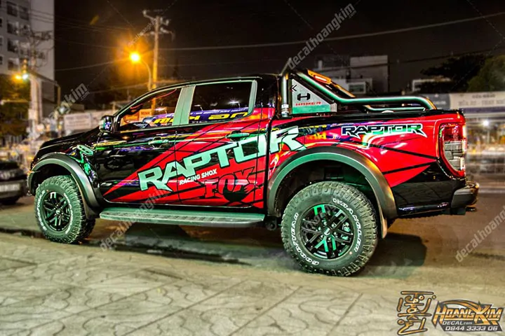 Tem Xe Ford Ranger Raptor - FRA105 - Ảnh 1