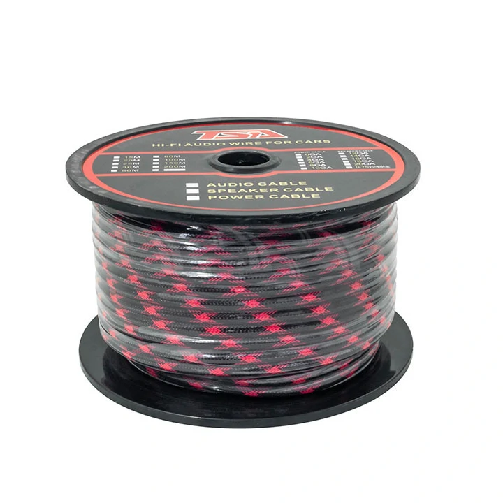 Dây đồng TSA vỏ lưới 8GA - Ảnh 1