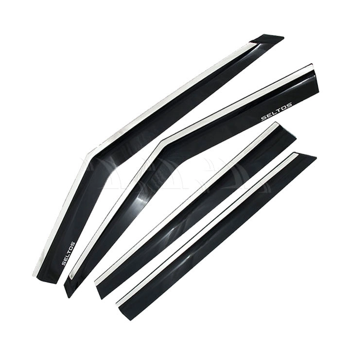 Vè che mưa Kia Seltos [2020] viền inox - Ảnh 1
