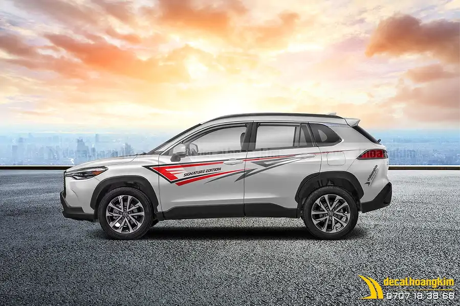 Tem Xe Toyota Corolla Cross - TCC018 - Ảnh 1