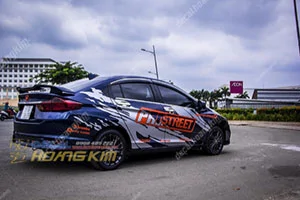Tem Xe Honda City - HCT002