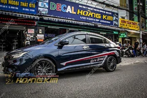 Tem Xe Honda City - HCT003