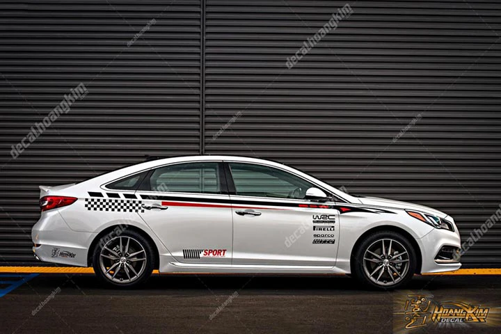 Tem Xe Hyundai Sonata - HSO004 - Ảnh 1