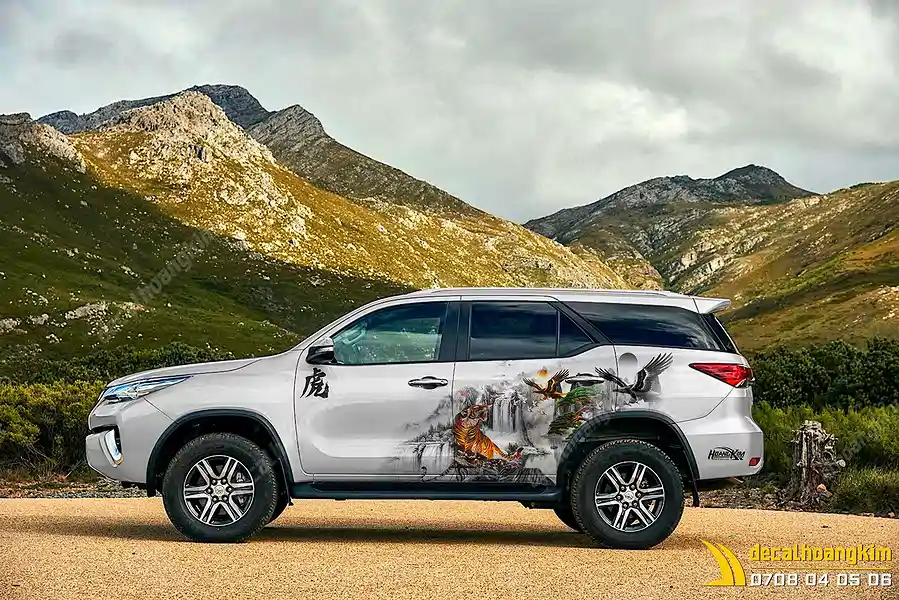 Tem Xe Toyota Fortuner - TFO113 - Ảnh 1