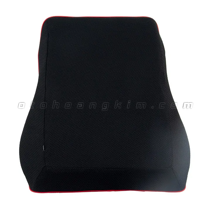 Gối lưng GL01 cao su non lớn đen - Ảnh 2