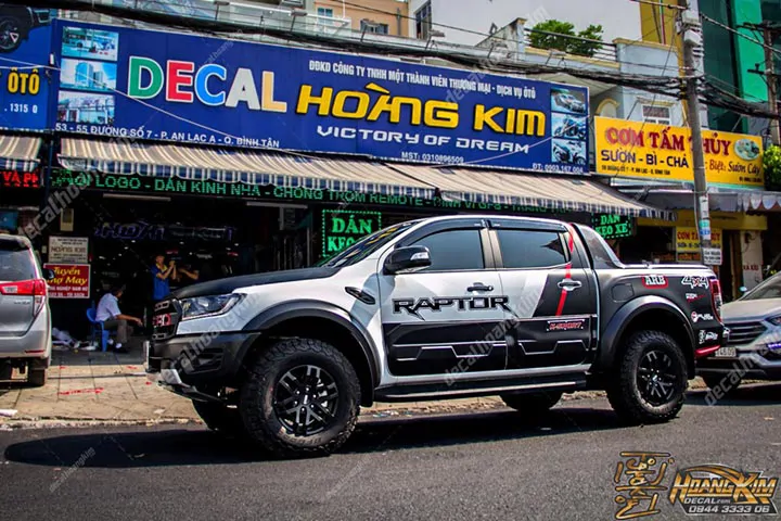 Tem Xe Ford Ranger Raptor - FRA085 - Ảnh 1
