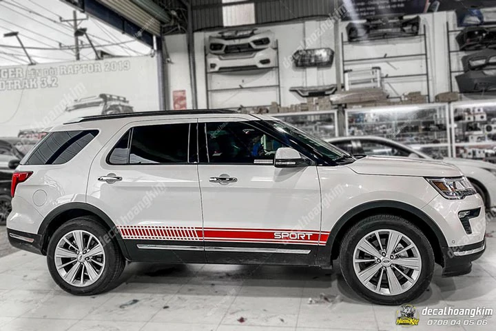 Tem Xe Ford Explorer - FEX002 - Ảnh 1