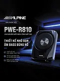 Sub Alpine PWE-R810: Âm trầm mạnh mẽ, thiết kế gọn gàng - ảnh 4