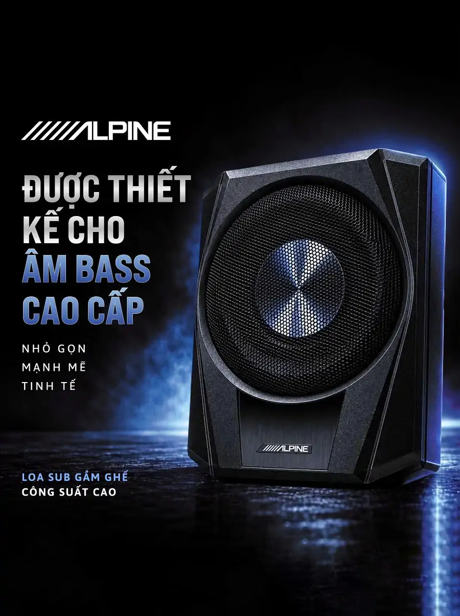 Sub Alpine PWE-R810: Âm trầm mạnh mẽ, thiết kế gọn gàng - Ảnh 5
