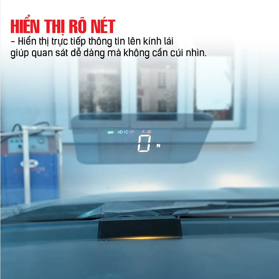 Màn hình HUD MCD91 EC Van: An toàn, hiện đại cho xe điện - Ảnh 2