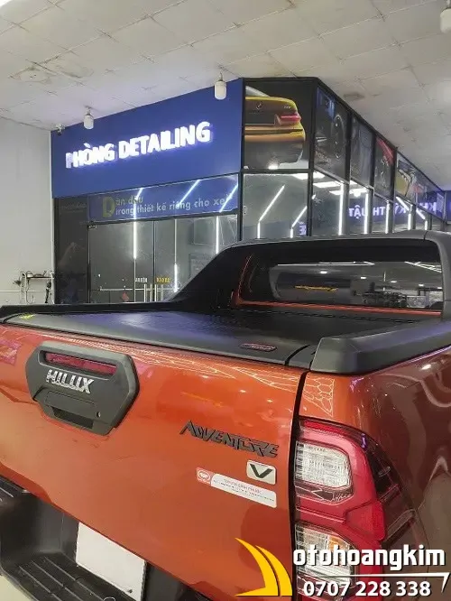 Nắp thùng cuộn điện Option 4x4 Hilux Rocco - Ảnh 2