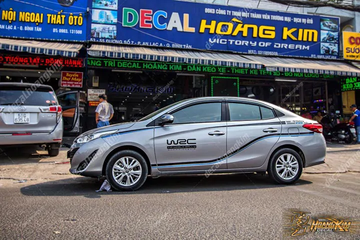 Tem Xe Toyota Vios - TVI007 - Ảnh 1