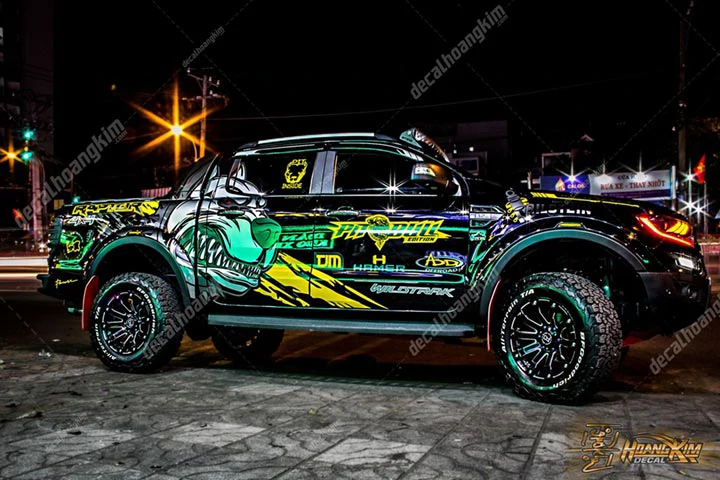 Tem Xe Ford Ranger Pit Bull - FRA075 - Ảnh 1