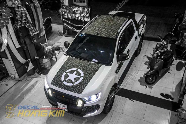 Tem Xe Ford Ranger - FRA003 - Ảnh 1