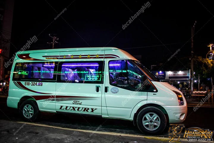Tem Xe Ford Transit - FTS 032 - Ảnh 1