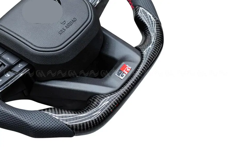  Vô lăng Toyota carbon fiber GR Sport  - Ảnh 2
