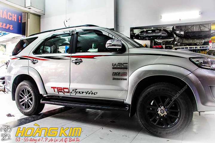 Tem Xe Toyota Fortuner - TFO001 - Ảnh 1