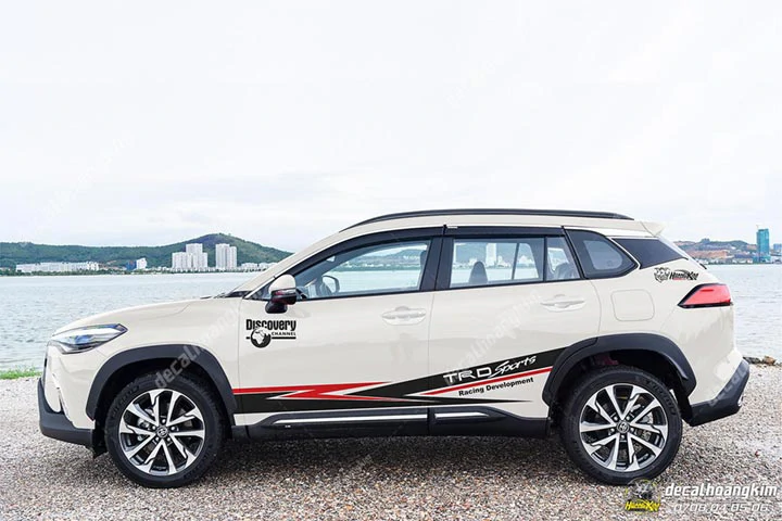 Tem Xe Toyota Corolla Cross - TCC003 - Ảnh 1
