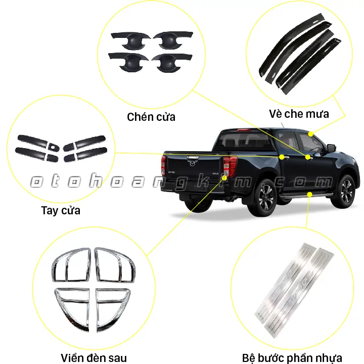 10 Phụ kiện xe bán tải bt50 [2015-2020] - Ảnh 2