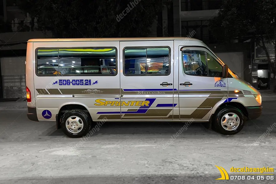 Tem Xe Mercedes Sprinter - MSP015 - Ảnh 1