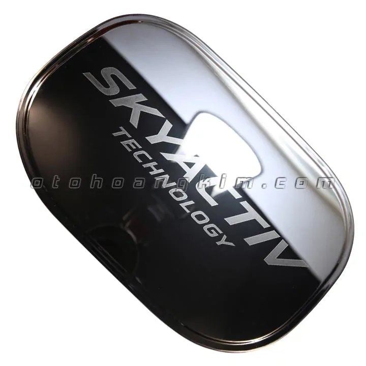 Nắp xăng Mazda Cx5 [2018-2021] inox cao cấp - Ảnh 2