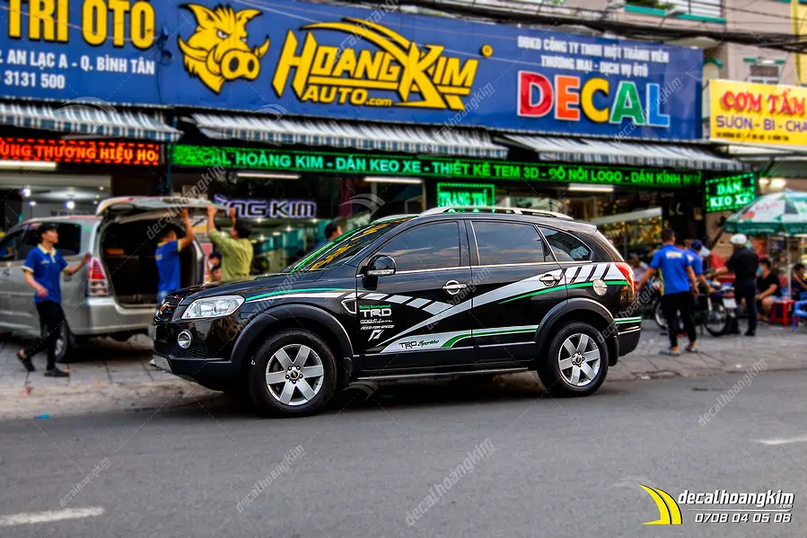 Tem Xe Chevrolet Captiva - CCA021 - Ảnh 1