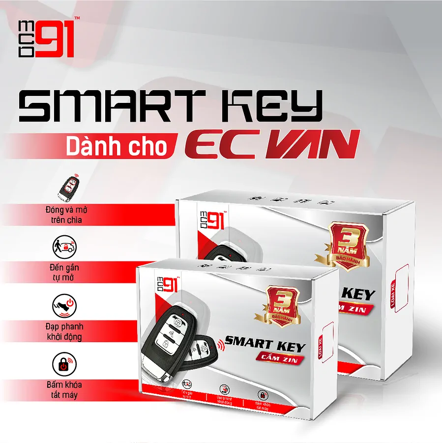 Smartkey MCD91 EC Van: Nâng tầm trải nghiệm lái xe - Ảnh 2