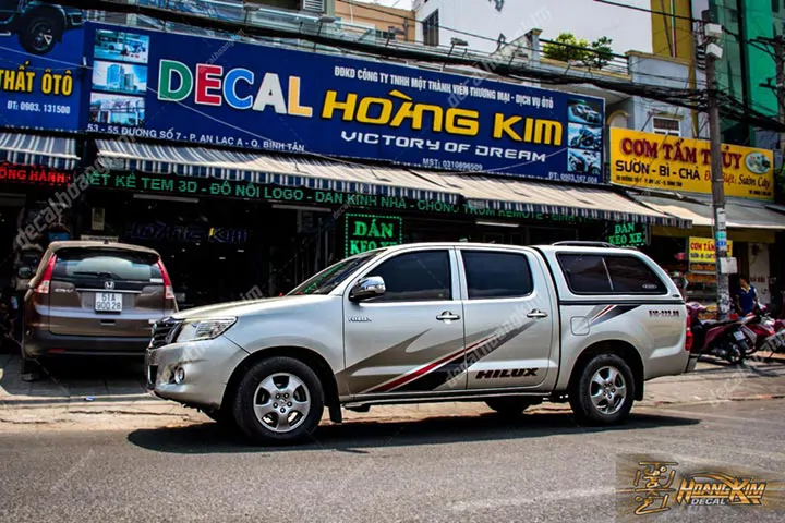 Tem Xe Toyota Hilux - THI006 - Ảnh 1