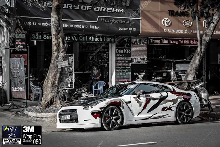 Tem Xe Nissan Gtr - GRT001 - Ảnh 1