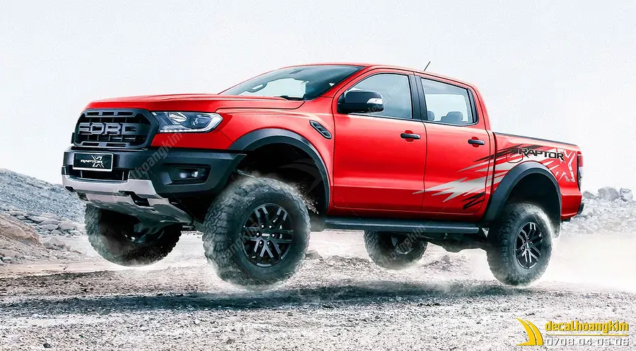 Tem Xe Ford Ranger Raptor - FRA181 - Ảnh 1