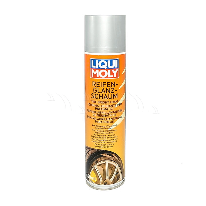 Dung dịch bảo dưỡng Liqui Moly Reifen-Glanz-Schaum bảo dưỡng lốp 400ml - Ảnh 1