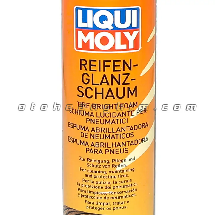 Dung dịch bảo dưỡng Liqui Moly Reifen-Glanz-Schaum bảo dưỡng lốp 400ml - Ảnh 2
