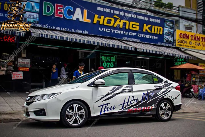Tem Xe Honda City - HCT010 - Ảnh 1