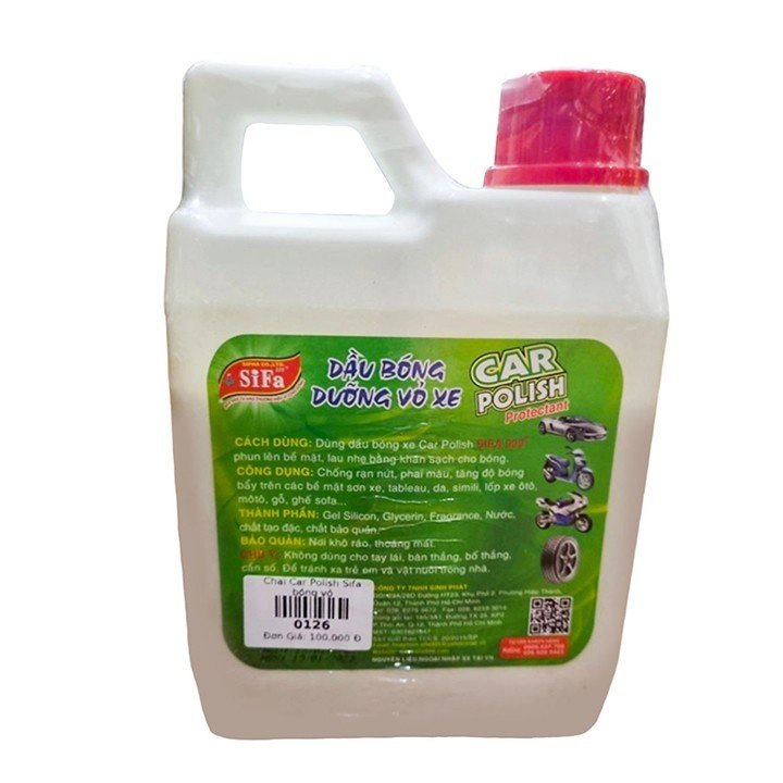 Chai Car Polish Sifa bóng vỏ - Ảnh 1