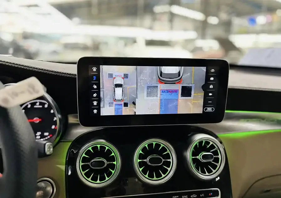 Màn hình android Omas 360 Mercedes GLK 2014 - Ảnh 1