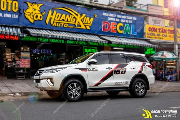 Tem Xe Toyota Fortuner - TFO087 - Ảnh 1