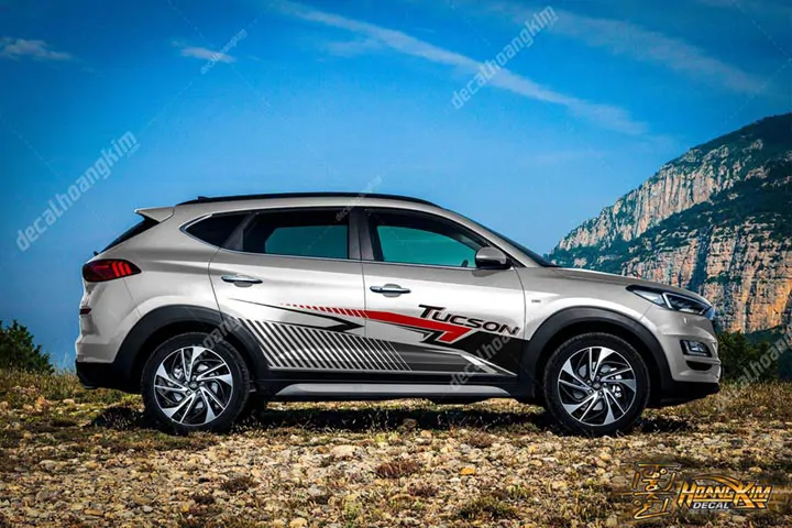 Tem Xe Hyundai Tucson - HTU010 - Ảnh 1