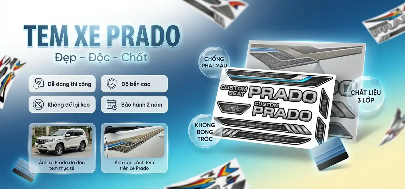 Tem Xe Toyota Prado