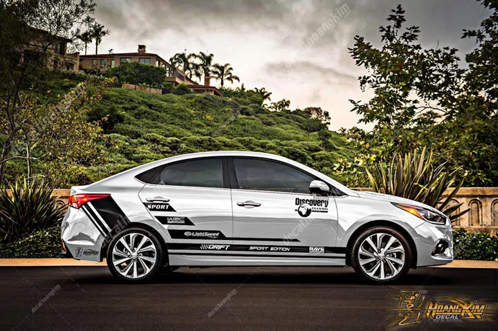 Tem Xe Hyundai Accent - HAC009 - Ảnh 1