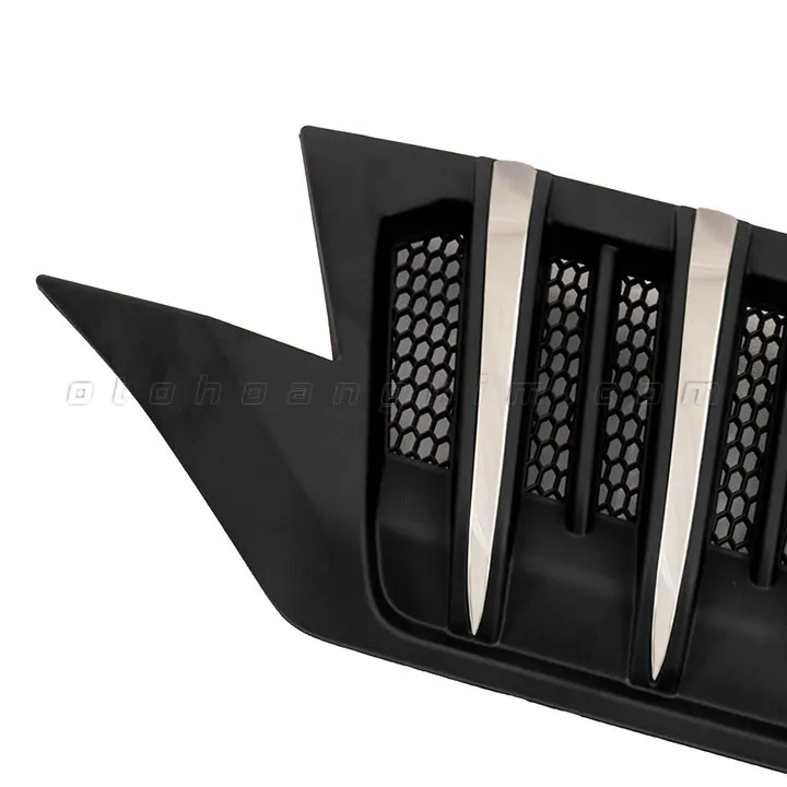 Mặt ca lăng Toyota Rush [2018-2020] đen - chỉ inox - Ảnh 4