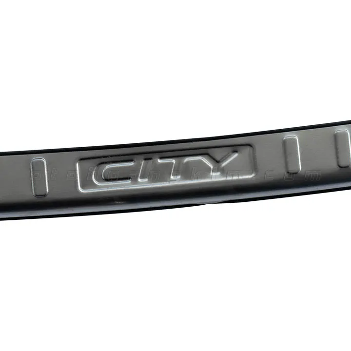 Chống trầy cốp ngoài Honda City [2021] inox - Ảnh 3